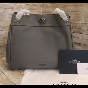 COACH Turnlock Edie Shoulder Bag NWT